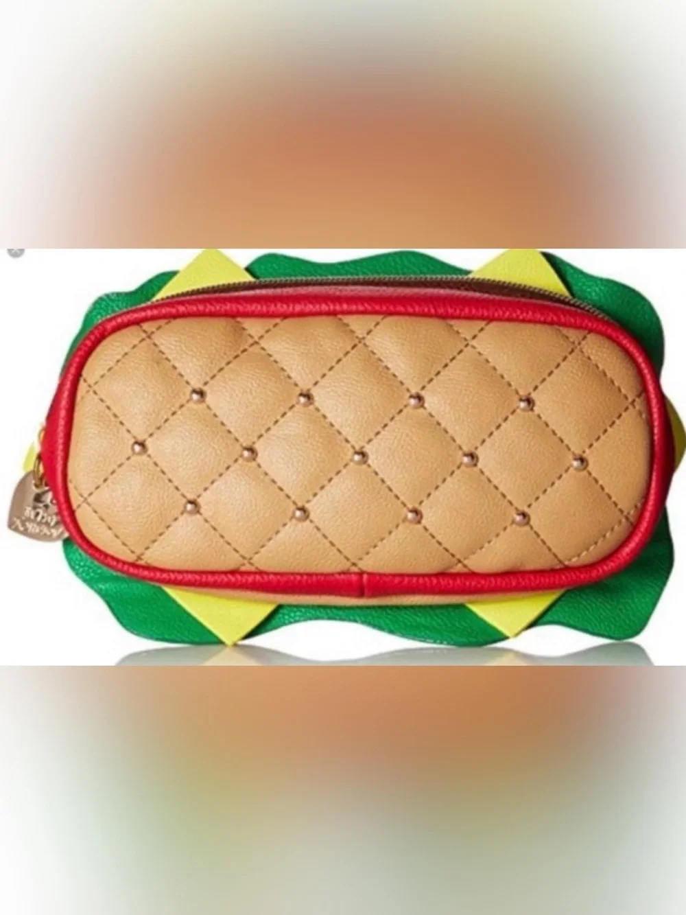 Betsey Johnson “You’re my hero” cosmetic/travel bag